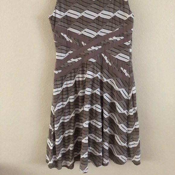 ⚡️Beige by Eci brown and white dress - Picture 3 of 4